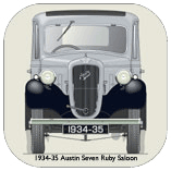 Austin Seven Ruby 1934-35 Coaster 1